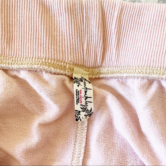 FREE PEOPLE Intimately Cozy All Day Harem Joggers Daytime Fireworks Large NEW - Picture 5 of 12